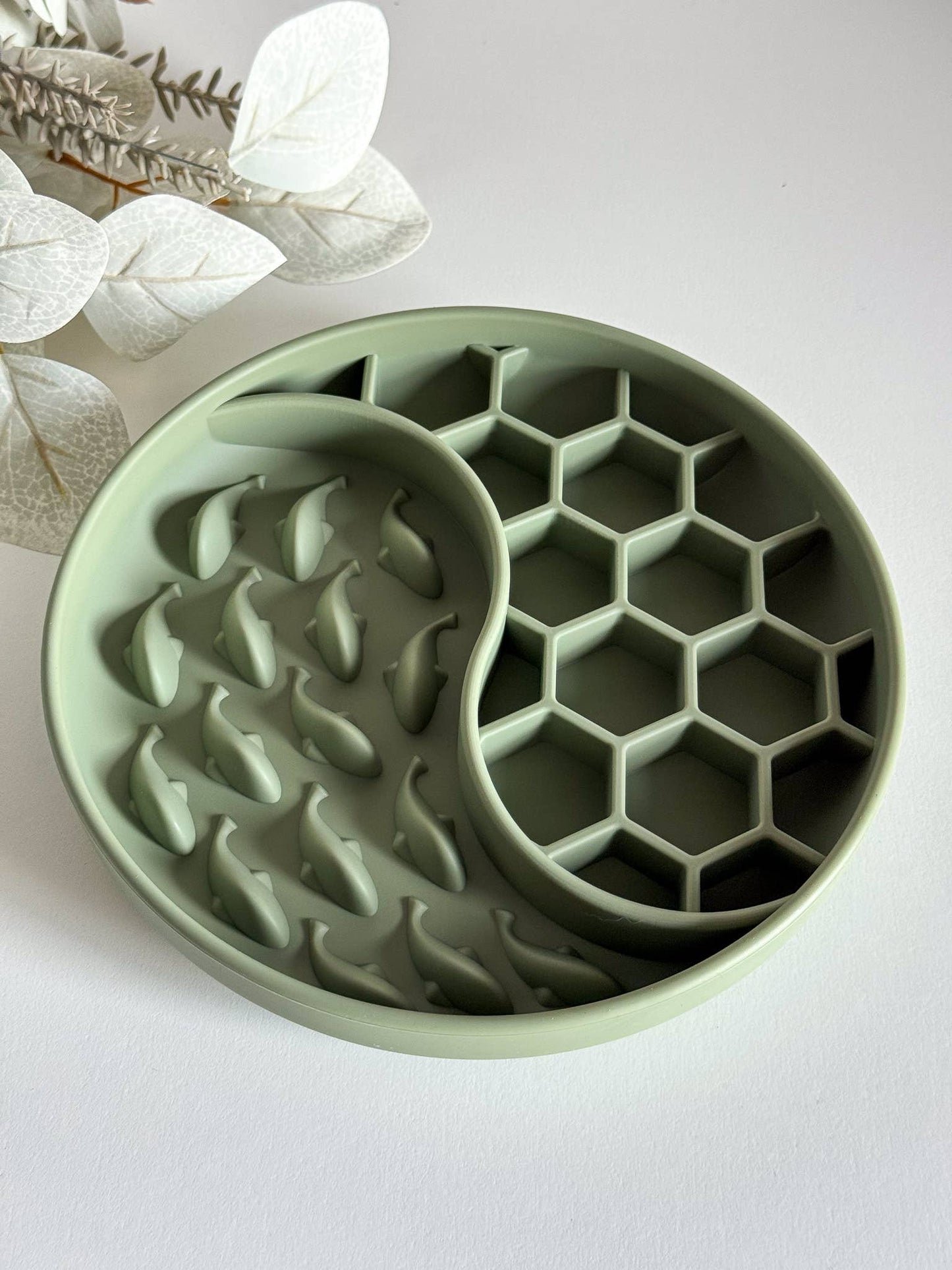 Slow Bowl / Schleckmatte "Yin&Yang"
