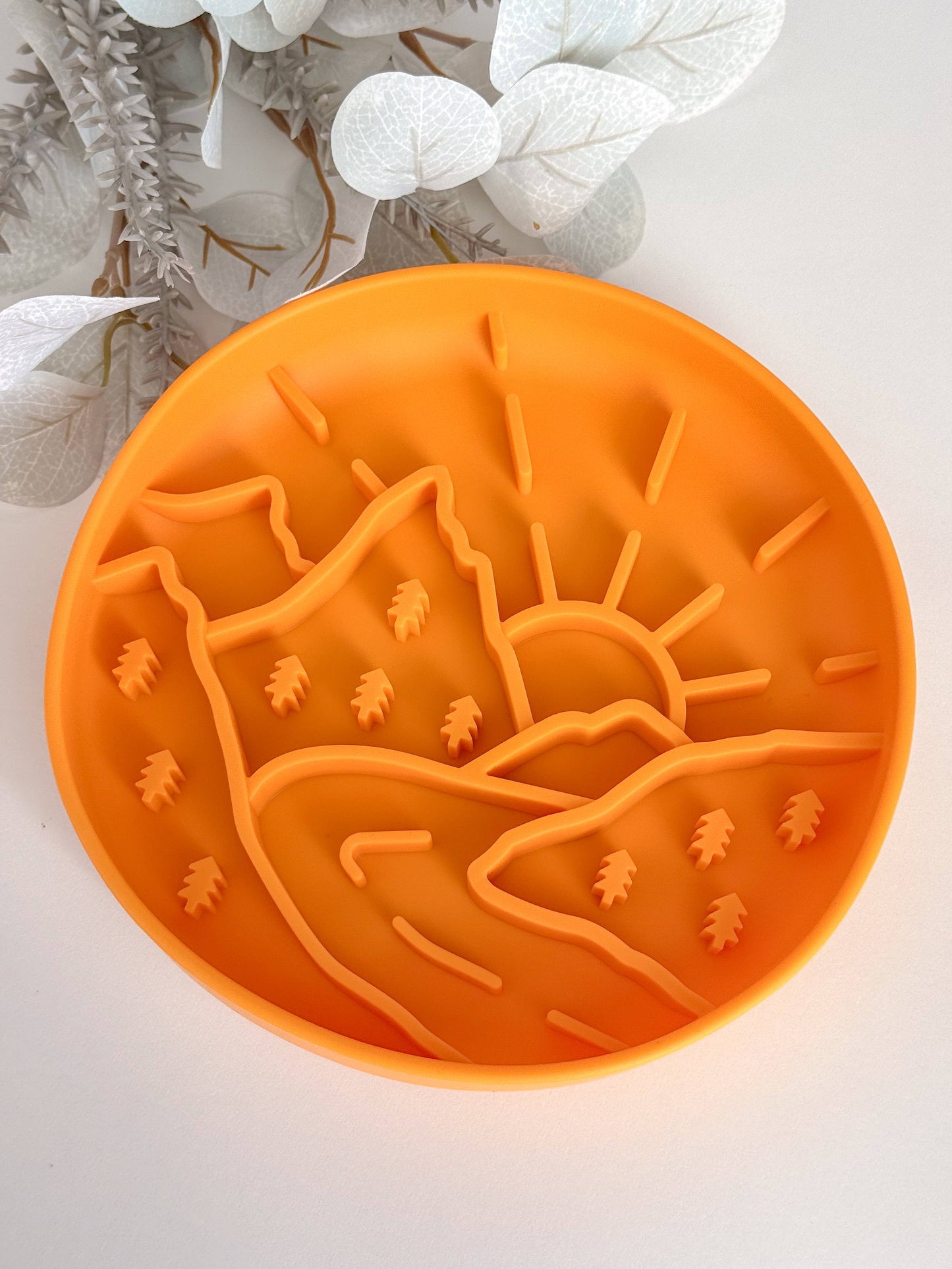 Slow Bowl / Schleckmatte "Mountains"