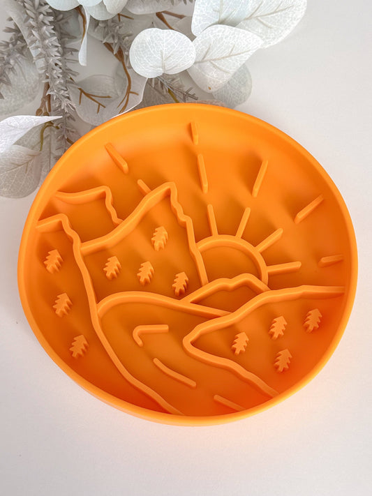 Slow Bowl / Schleckmatte "Mountains"