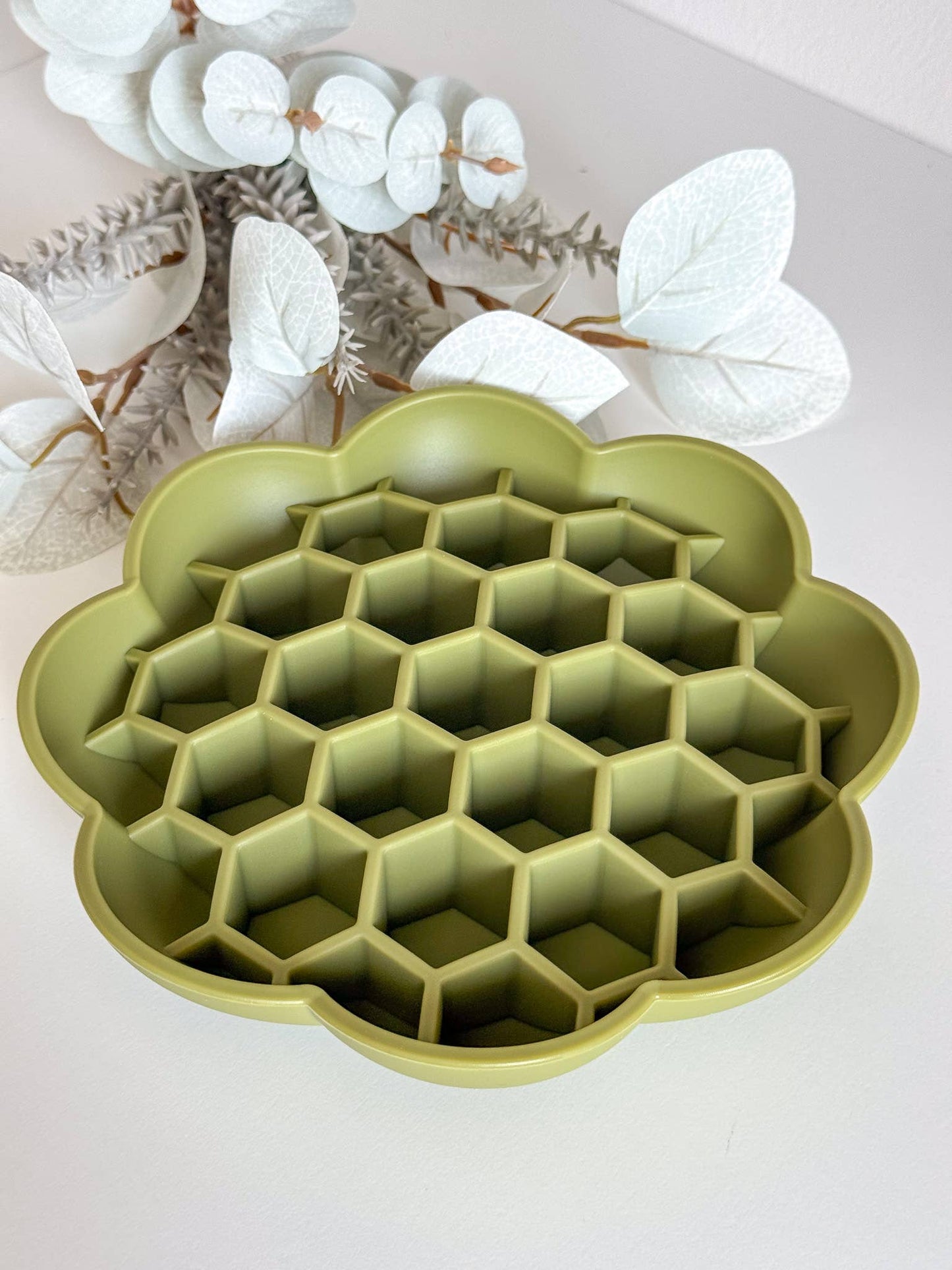 Slow Bowl / Schleckmatte "Sunflower", Schleckmatte für Hunde und Katzen