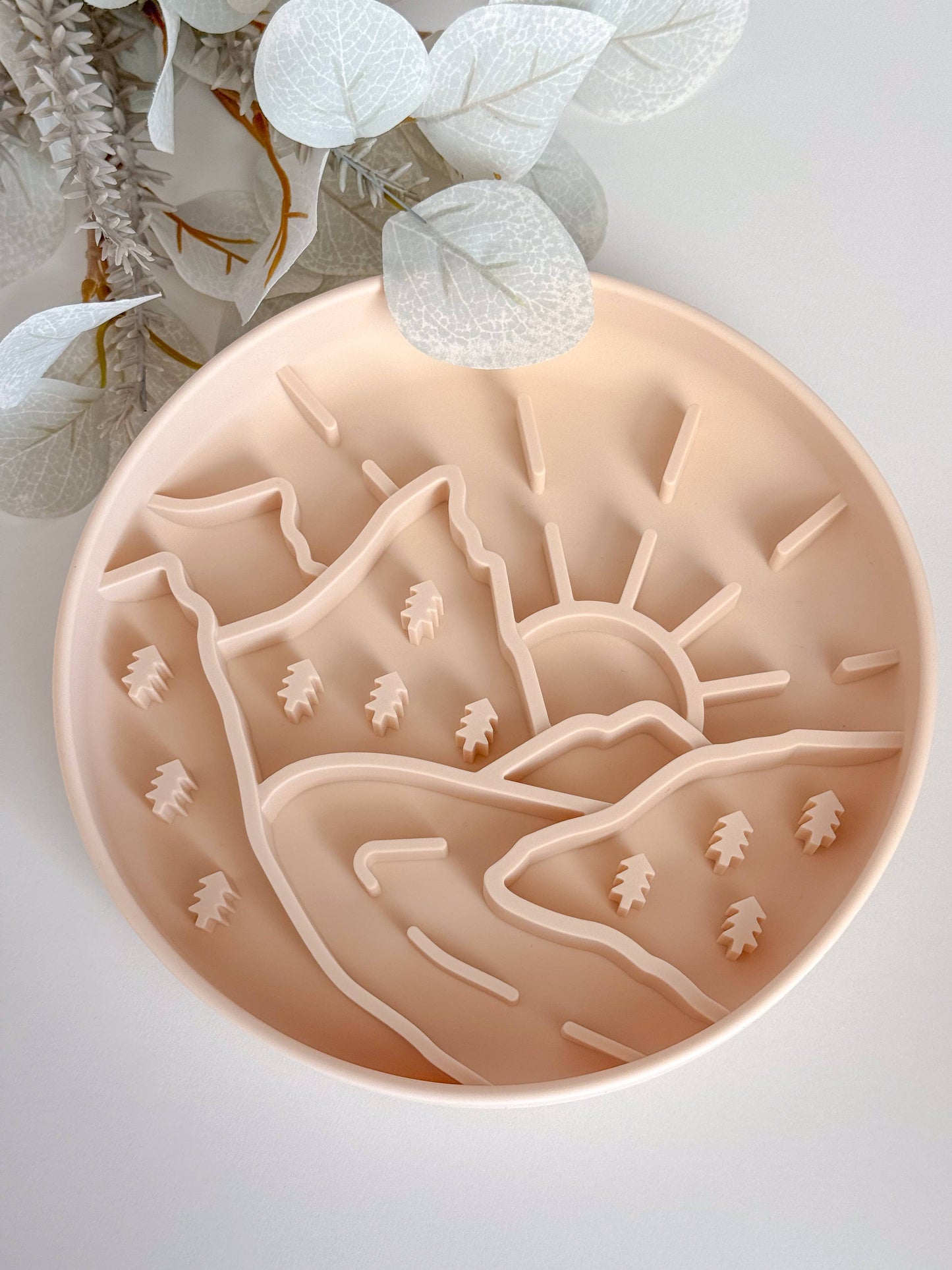 Slow Bowl / Schleckmatte "Mountains"