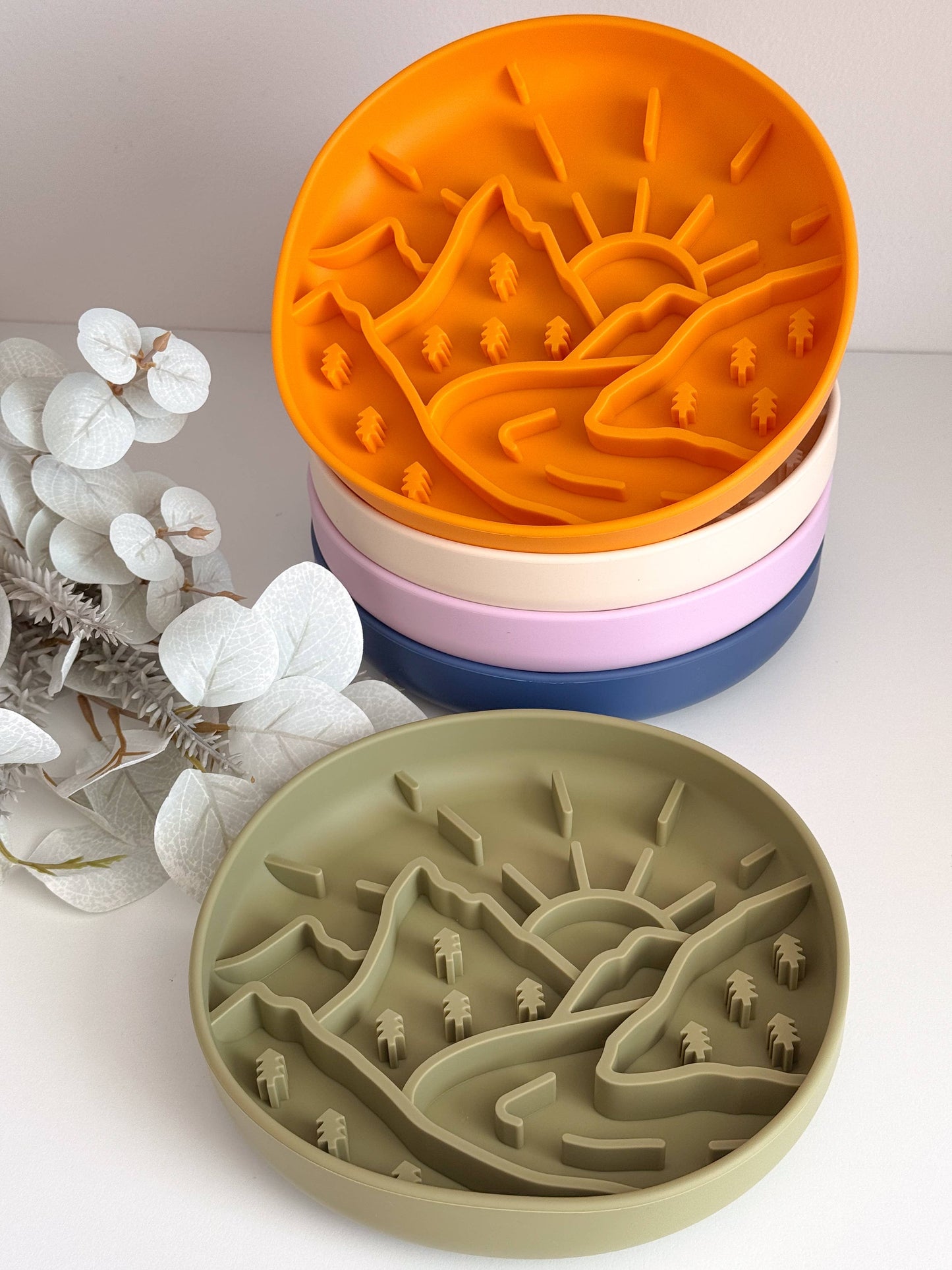 Slow Bowl / Schleckmatte "Mountains"