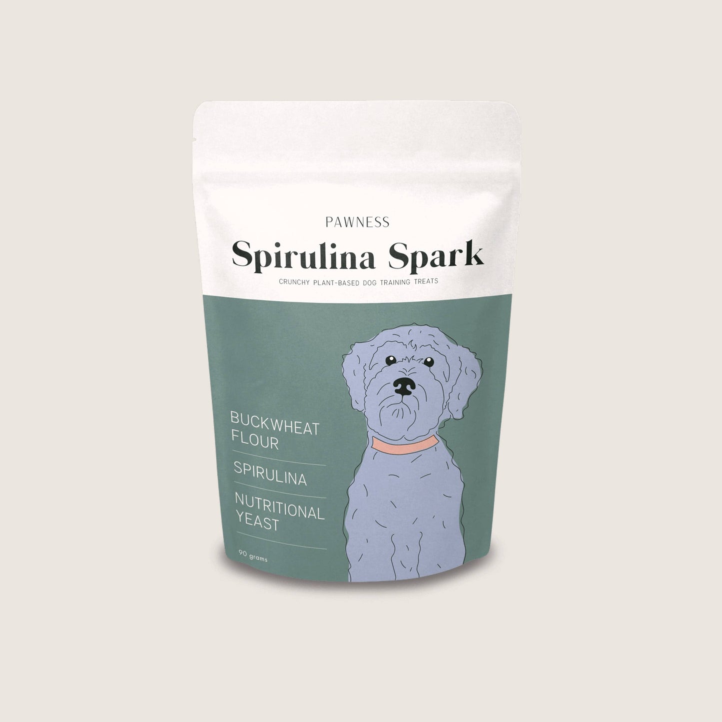 Hundesnacks Spirulina Spark - Pflanzlich & ofengebacken - 35% SALE im Warenkorb