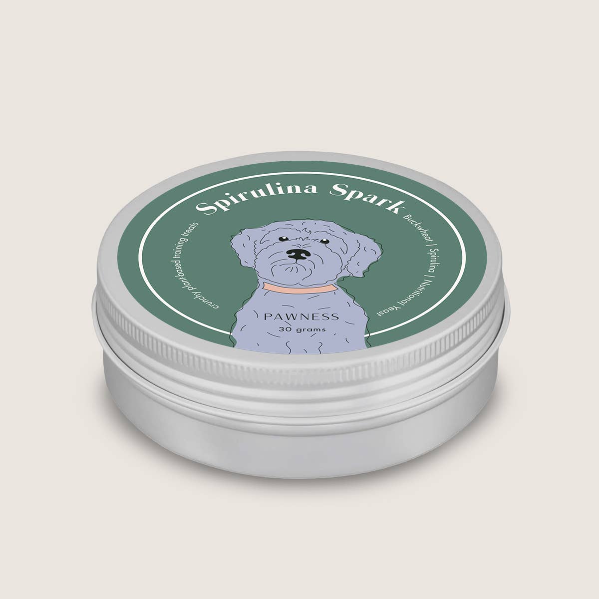 Hundesnacks Spirulina Spark - Pflanzlich & ofengebacken - 35% SALE im Warenkorb