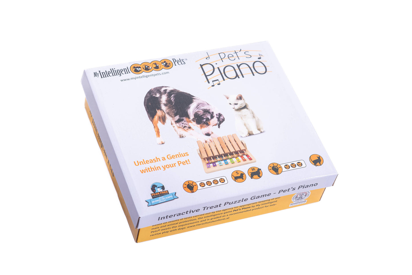 Beschäftigungsspiel für Hunde und Katzen "Pet's Piano"