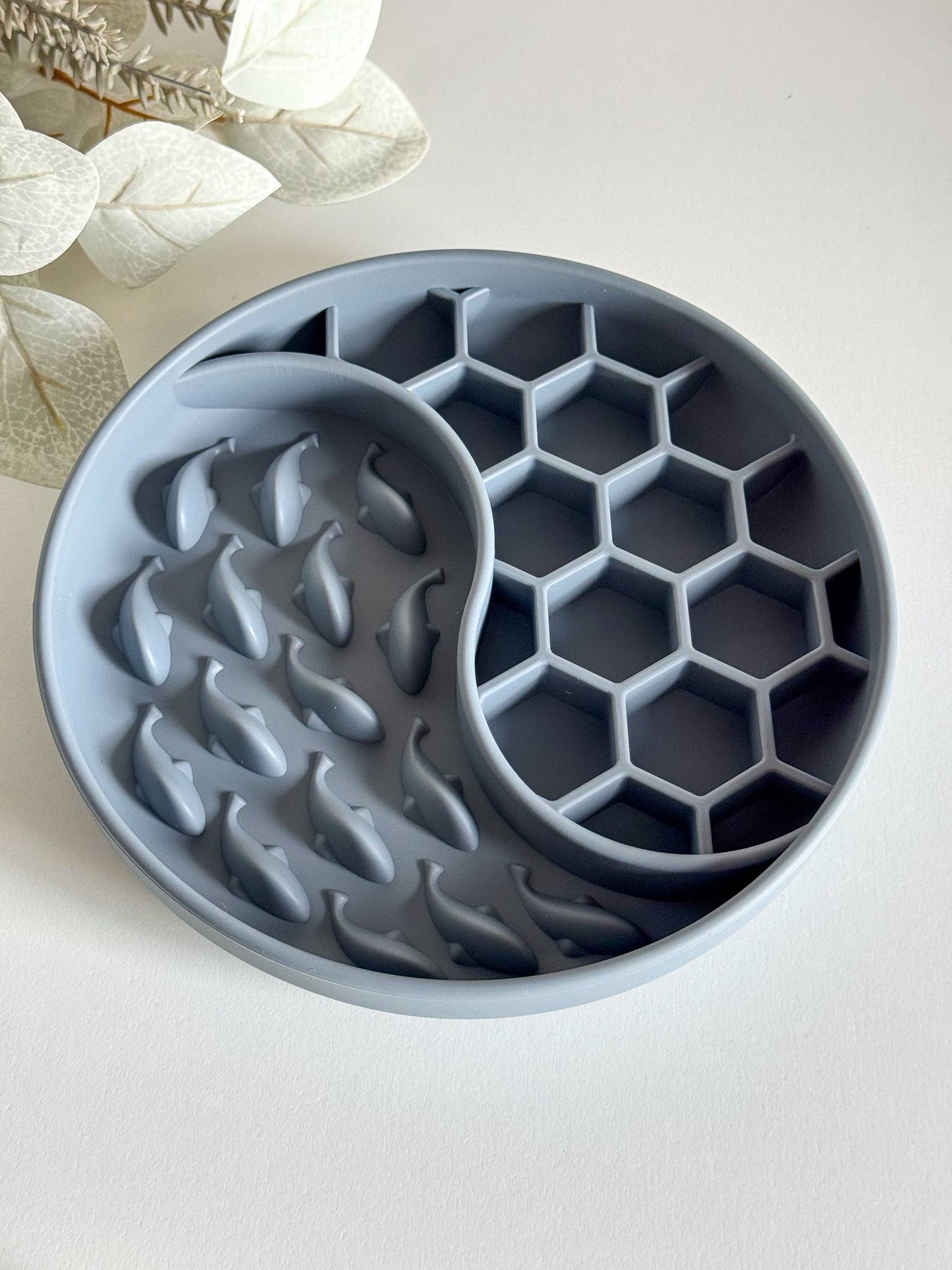 Slow Bowl / Schleckmatte "Yin&Yang"