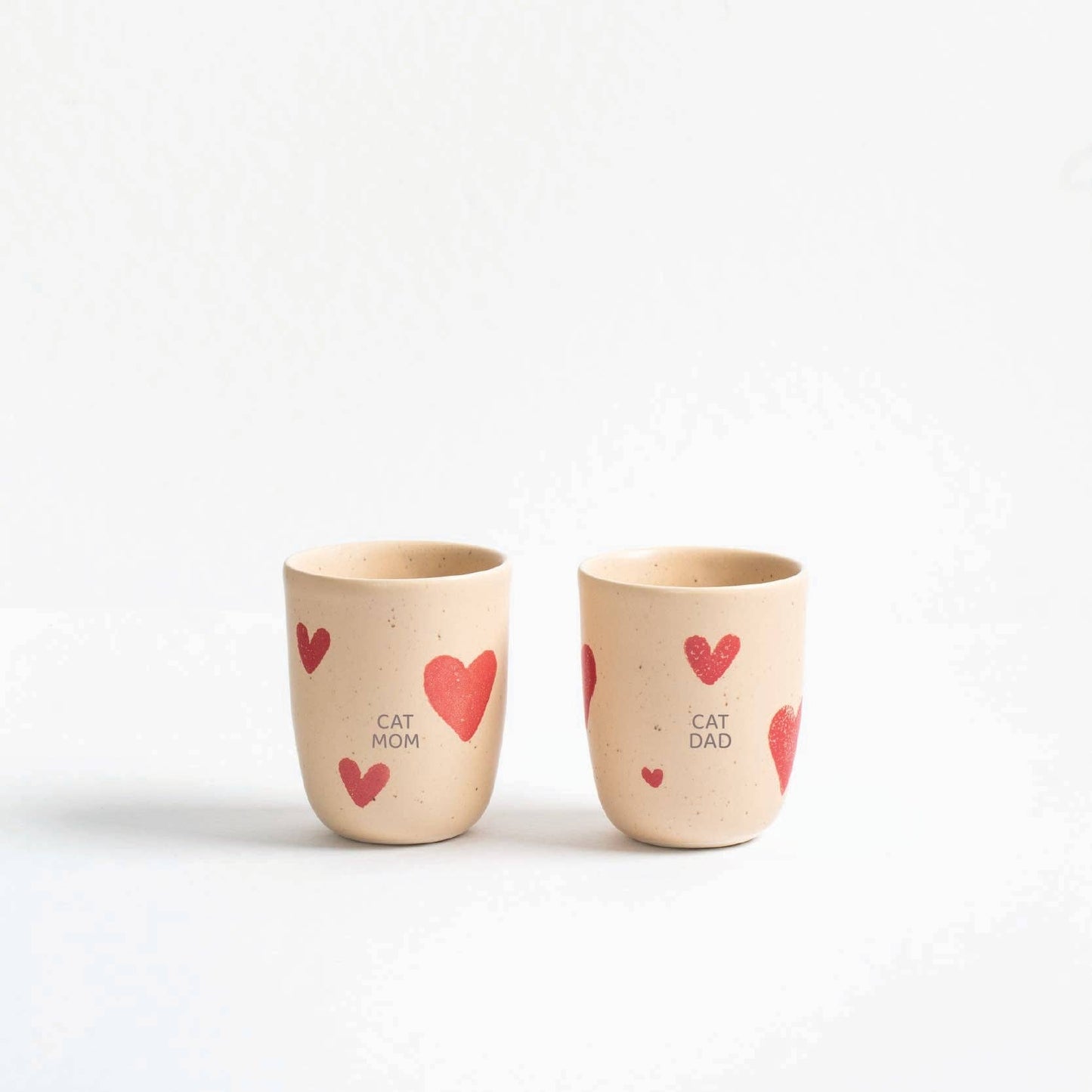 Tasse "Cozy Hearts" 220ml, 2er Set