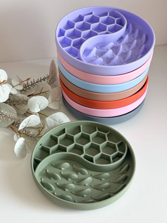 Slow Bowl / Schleckmatte "Yin&Yang"