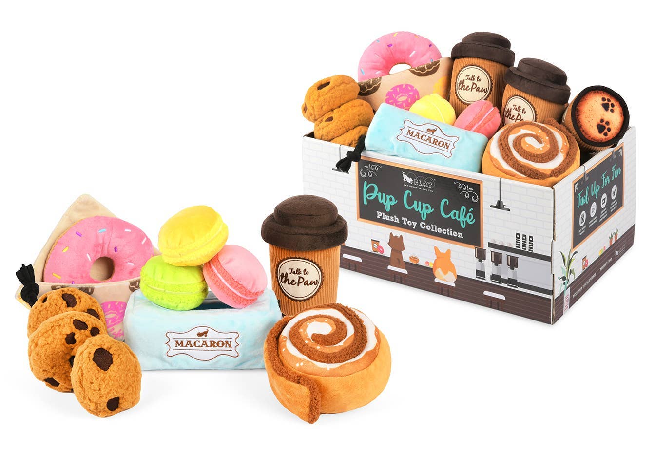 Hundespielzeug "Pup Cup Café Set"