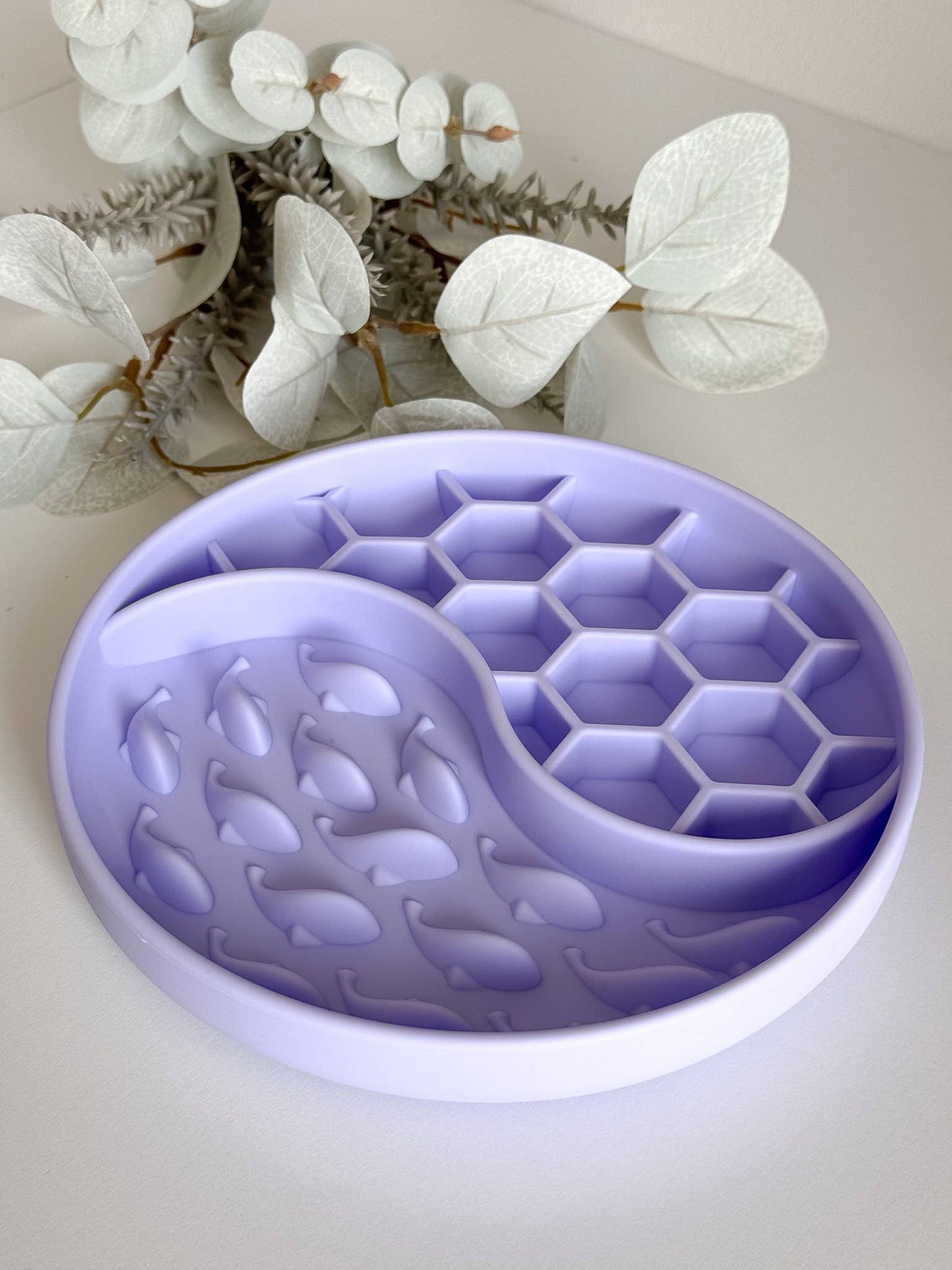Slow Bowl / Schleckmatte "Yin&Yang"