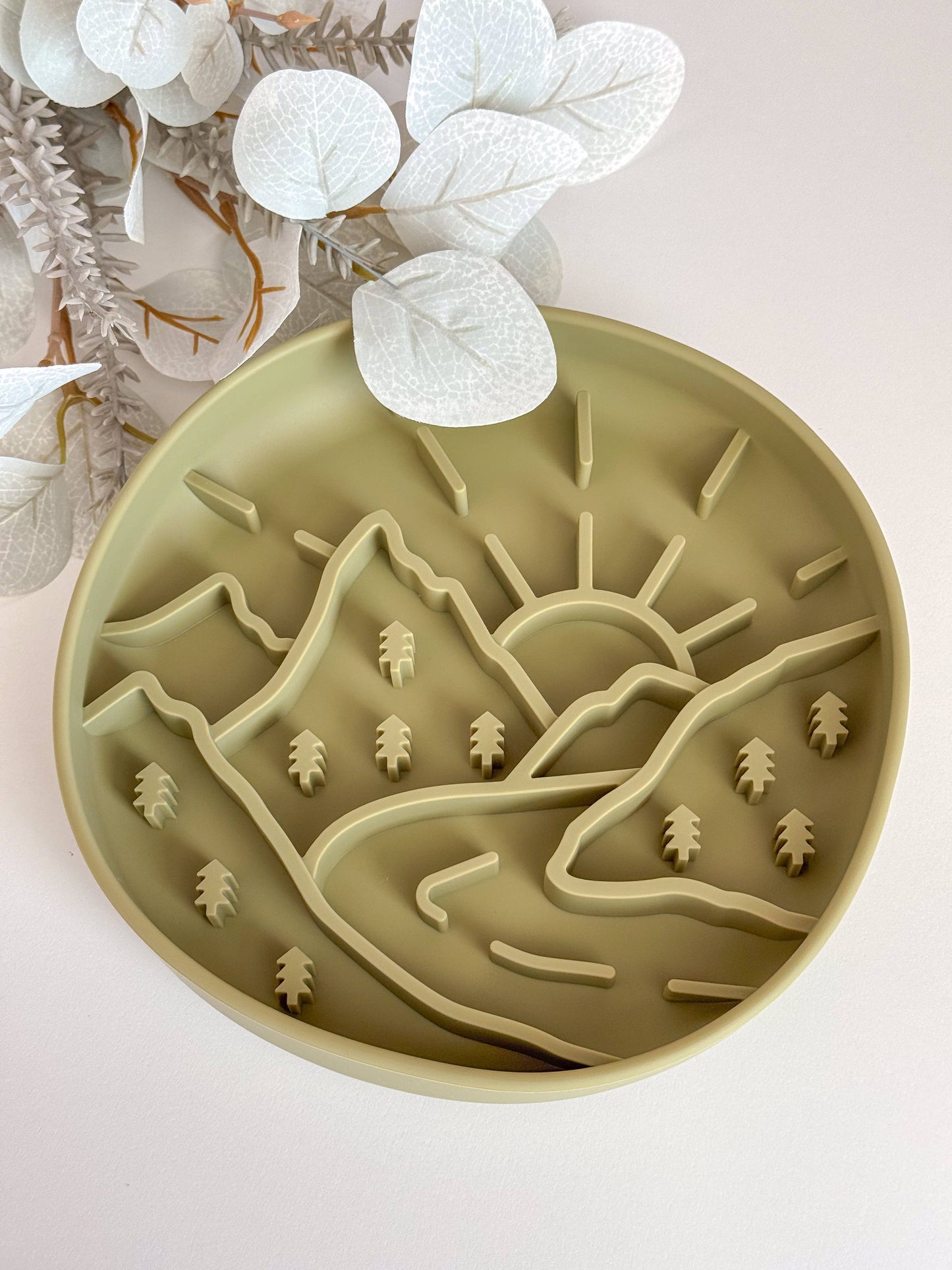 Slow Bowl / Schleckmatte "Mountains"