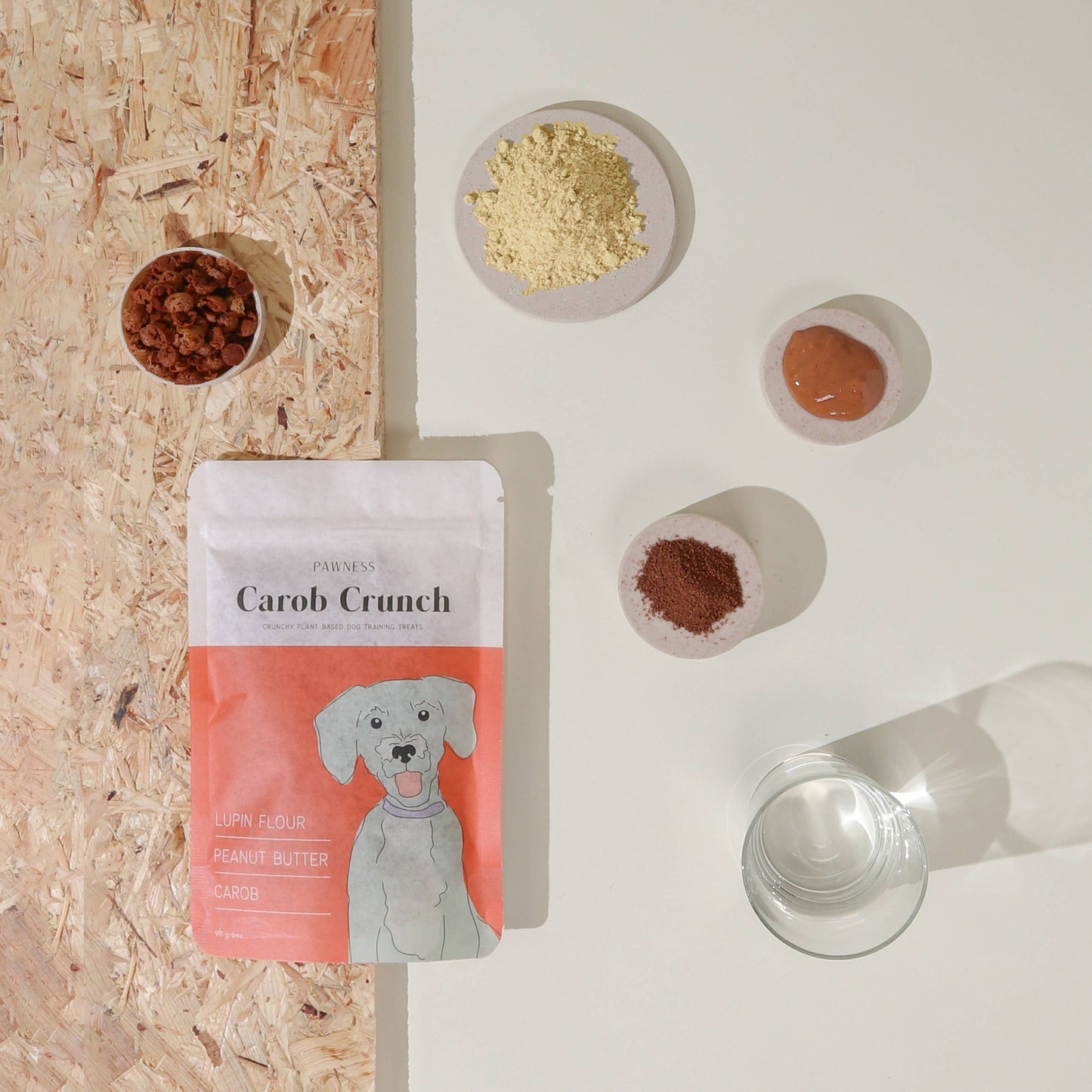 Hundeleckerlis Carob Crunch - Pflanzlich & ofengebacken - 35% SALE im Warenkorb