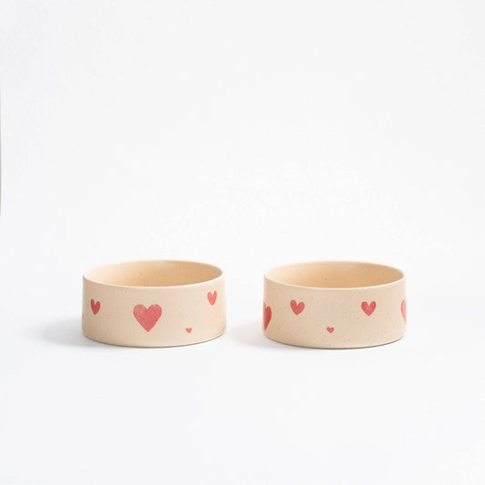 Napf "Herz" 16,5 cm 2er-Set