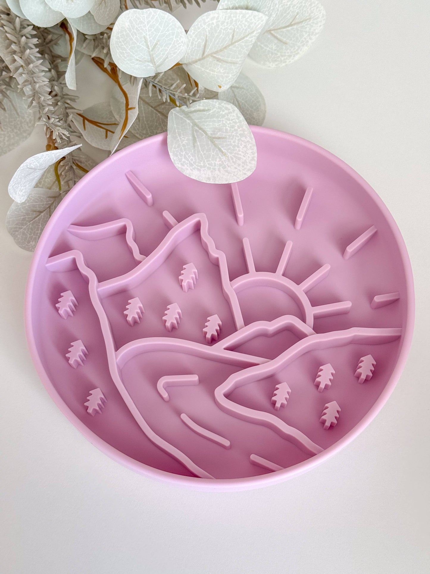 Slow Bowl / Schleckmatte "Mountains"